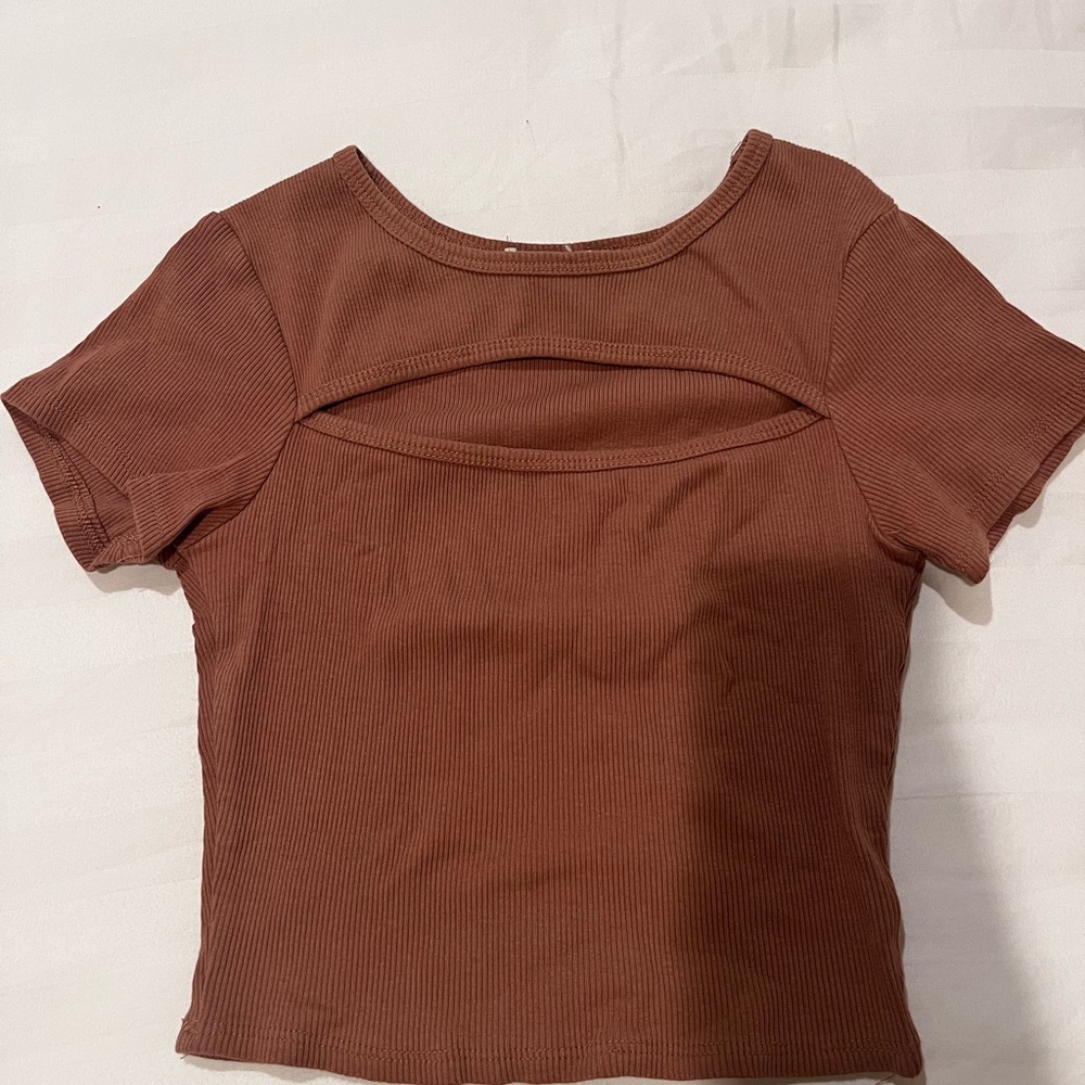 Bozzolo Brown Baby Tee